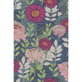 Botanical Garden Blue Peel & Stick Wallpaper with Modern Botanical Floral Pattern - York RMK12513RL