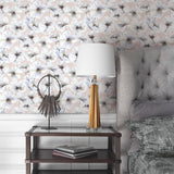 Hawthorn Blossom Blush Peel & Stick Wallpaper with Botanical Flowers - Modern - RoomMates RMK12515RL - York