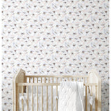 Hawthorn Blossom Blush Peel & Stick Wallpaper with Botanical Flowers - Modern - RoomMates RMK12515RL - York