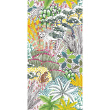 Jungle Vibe Yellow Peel & Stick Wallpaper with Whimsical Botanical Floral Pattern - York RMK12532RL