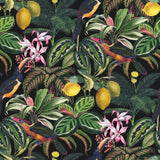 Mirage Oasis Multicolor Peel & Stick Wallpaper with Botanical Flower Pattern, Modern Style - York RMK12536RL