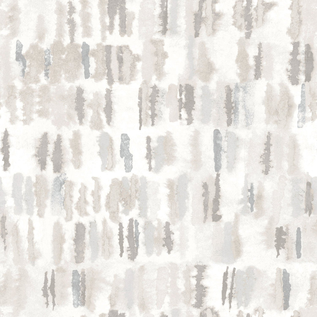 Watercolor Fountain Neutral Peel & Stick Wallpaper with Whimsical Geometric Abstract Pattern - York RMK12579RL