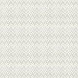 Waverly Heartbeat Neutral Peel & Stick Wallpaper with Geometric Chevron Pattern - York RMK12603PL