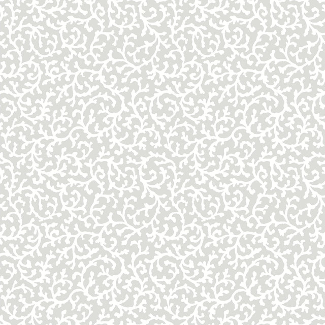 Waverly Savoy Grey Peel & Stick Wallpaper