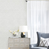 Waverly Savoy Grey Peel & Stick Wallpaper