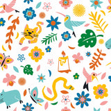 Disneys Encanto Multicolor Flowers Kids Peel & Stick Wallpaper - RoomMates RMK12616RL