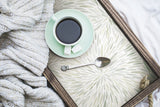 Cat Coquillette Burst Green Peel & Stick Wallpaper with Botanical Sunburst Motif - York RMK12644PL