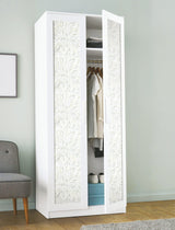 Cat Coquillette Burst Green Peel & Stick Wallpaper with Botanical Sunburst Motif - York RMK12644PL