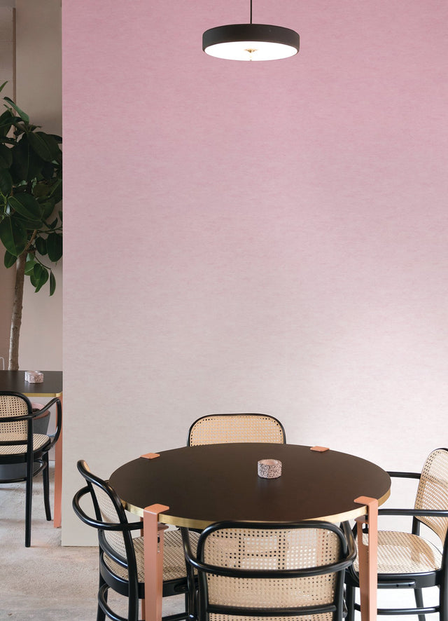 Aura Ombre Pink Peel & Stick Wall Mural with Modern Graphic Gradient - York RMK12654MW