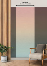Aura Ombre Rainbow Peel & Stick Wall Mural with Modern Ombre Gradient - York RMK12657MW