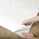 Aura Ombre White Peel & Stick Wall Mural with Metallic Ombre Graphic Pattern, Modern Style - York RMK12659MW