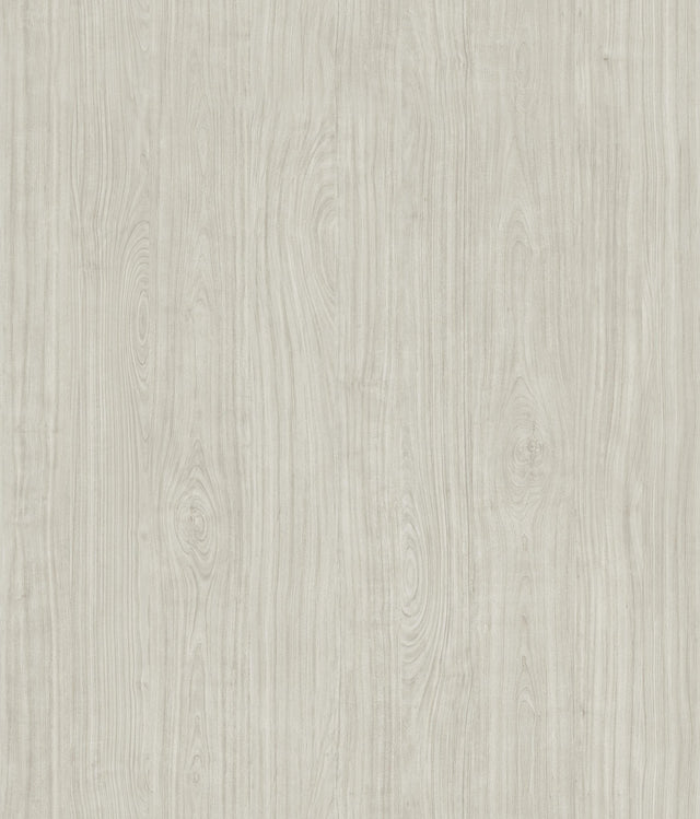 Cherry Wood Grey Peel & Stick Wallpaper with Modern Wood Grain Pattern - RoomMates RMK12672PL