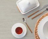 Cherry Wood Grey Peel & Stick Wallpaper with Modern Wood Grain Pattern - RoomMates RMK12672PL