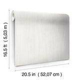 Cherry Wood Oyster Peel & Stick Wallpaper with Modern Wood-Look Pattern - York RMK12673PL