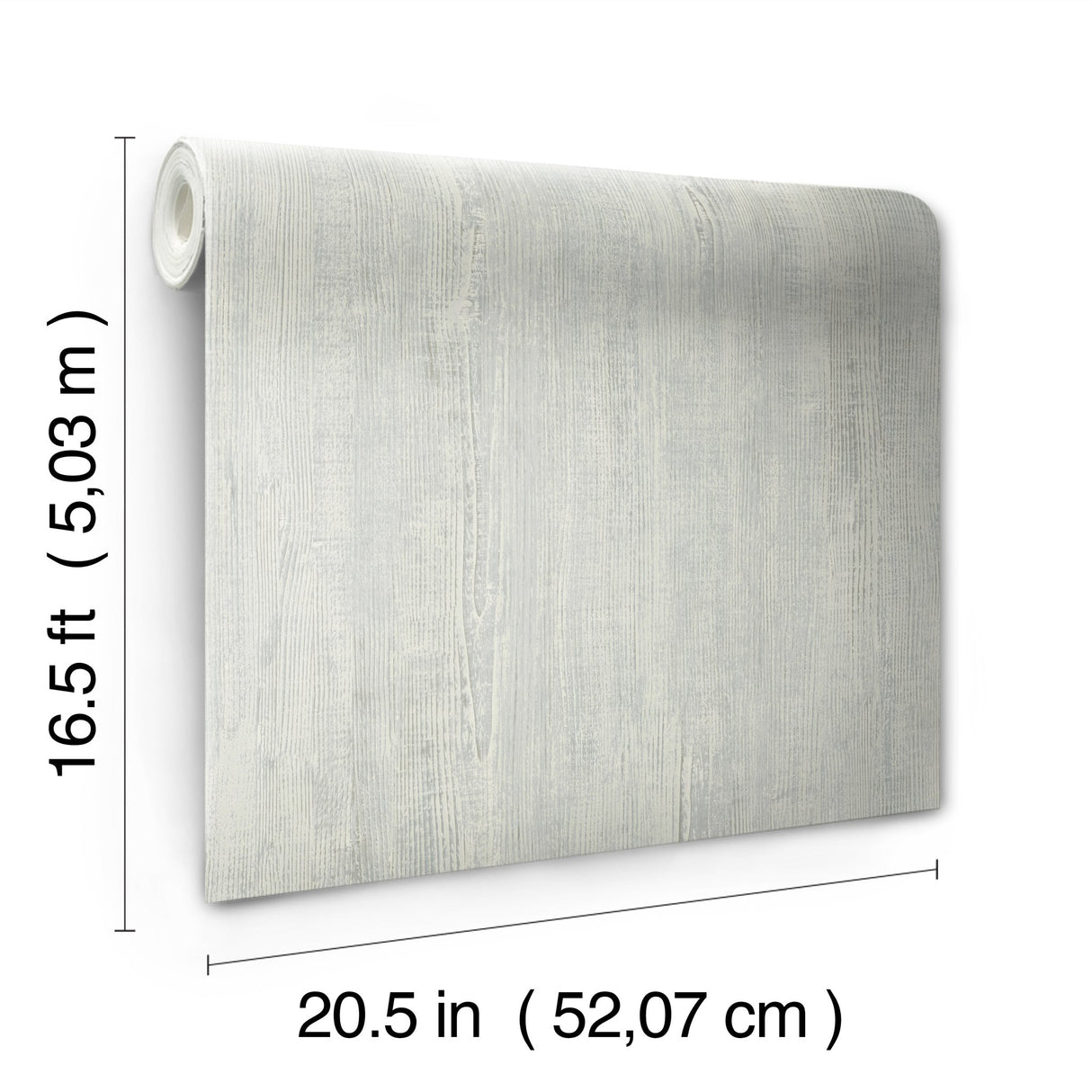 Dimensional Natural Wood Blue Peel & Stick Wallpaper with Modern Wood Look Pattern - York RMK12675PL