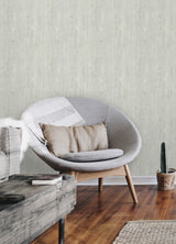 Dimensional Natural Wood Blue Peel & Stick Wallpaper with Modern Wood Look Pattern - York RMK12675PL