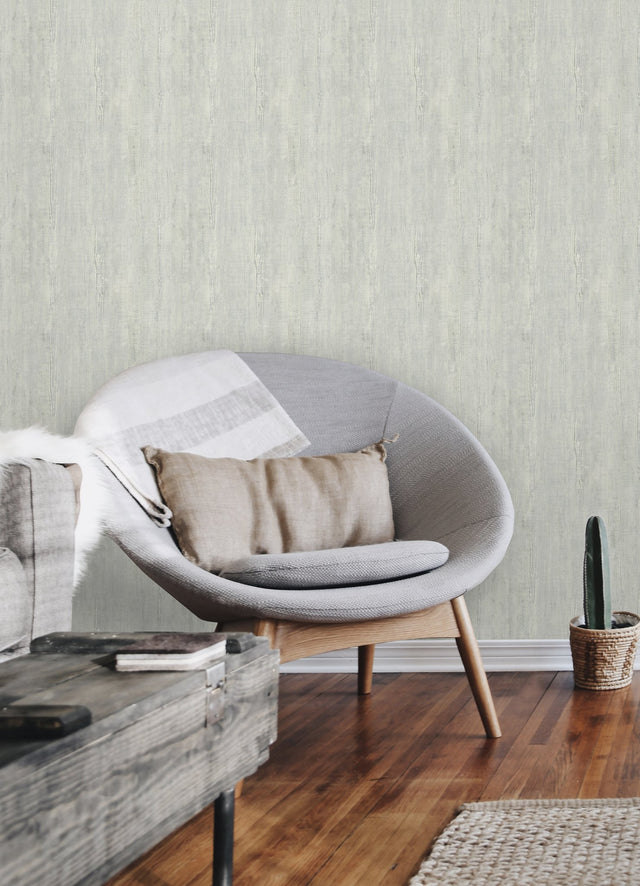 Dimensional Natural Wood Blue Peel & Stick Wallpaper with Modern Wood Look Pattern - York RMK12675PL