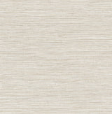 Dimensional Neutral Grasscloth Peel & Stick Wallpaper, Faux Grasscloth, Modern Textured Raised Ink - York RMK12682PLW