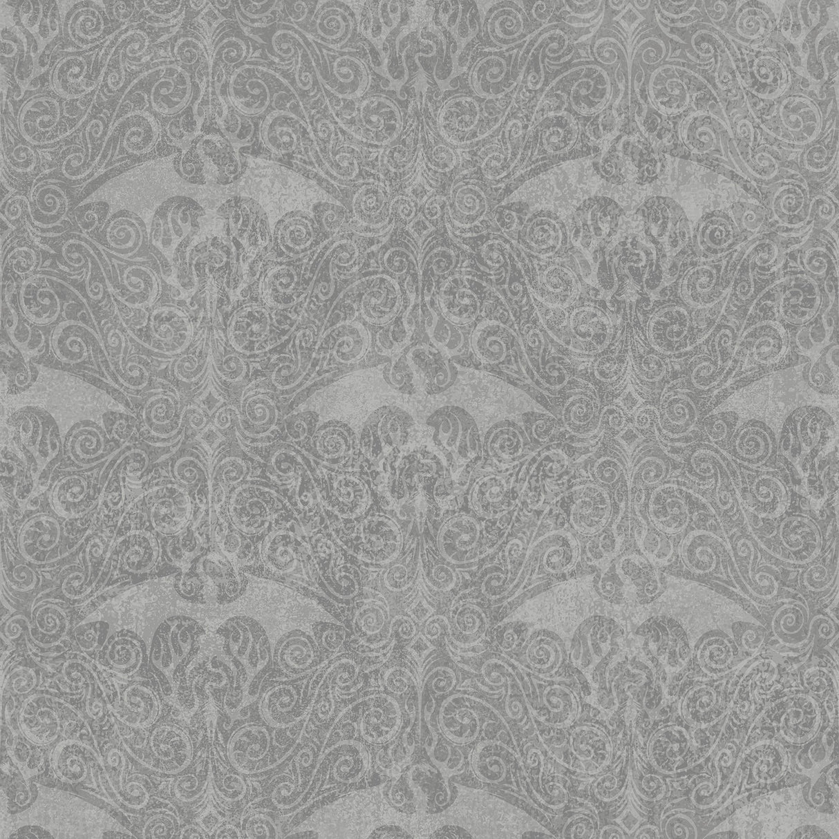 House Of The Dragon Grey Damask Modern Peel & Stick Wallpaper - York RMK12699RL