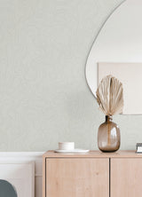 Lineation Beige Geometric Peel & Stick Wallpaper - RoomMates RMK12736PLW