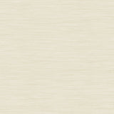 Stella Cream Grasscloth Textured Peel & Stick Wallpaper with Faux Grasscloth Pattern - York RMK12775PL