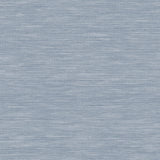 Stella Dusty Blue Faux Grasscloth Textured Peel & Stick Wallpaper - York RMK12778PL