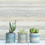 Watercolor Stripe Tan Peel and Stick Wallpaper by RoomMates Neutral Stripe Vinyl Wallpaper 20.5 in x 16.5 ft About 28.2 sq ft - RMK9062WPZ