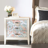 Bohemian Orange Peel & Stick Wallpaper, Geometric Global Pattern, Washable Vinyl, Straight Match 20.5" Repeat - York RMK9126WP