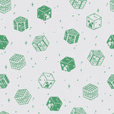 Minecraft Grey Blocks Peel and Stick Wallpaper in Grey by RoomMates RMWS1224