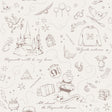 Harry Potter Magical Moments Trail Cream Peel and Stick Wallpaper by RoomMates - RMWS1263
