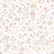 Disney Minnie Mouse Pretty as a Flower Pink Peel and Stick Wallpaper by RoomMates - RMWS1271