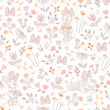 Disney Minnie Mouse Pretty as a Flower Pink Peel and Stick Wallpaper by RoomMates - RMWS1271