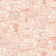 Delft Pottery Peach Peel and Stick Wallpaper by RoomMates - RMWS1275