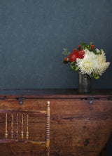 Daphne Limewash Moody Blue by RoomMates Fully Removable Peel and Stick Vinyl Texture Pattern Wallpaper from the Mr. Kate Collection - RMWS1310