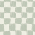 Tess Watercolor Checker Sage Green Peel and Stick Wallpaper by RoomMates x Mr. Kate