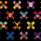 Marvel's X-MEN '97 Faces Black Peel and Stick Wallpaper by RoomMates - RMWS1318
