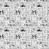 Marvel's X-MEN '97 Comic Cast Black and White Peel and Stick Wallpaper by RoomMates RMWS1319