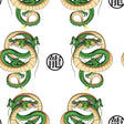 Dragon Ball Z Shenron Dragon White Peel and Stick Wallpaper by RoomMates - RMWS1330