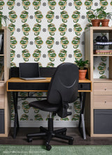 Dragon Ball Z Shenron Dragon White by RoomMates Licensed Crunchyroll Novelty Peel and Stick Kids Wallpaper Roll 20.5 in x 18 ft - RMWS1330