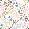 My Little Pony Retro Floral Cream Peel and Stick Wallpaper by RoomMates RMWS1343