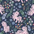 My Little Pony Retro Floral Blue Peel and Stick Wallpaper by RoomMates - RMWS1345