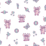 Disney Lilo and Stitch Angel Pink Peel and Stick Wallpaper by RoomMates - RMWS1347