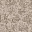 Disney Haunted Mansion Toile Taupe Peel and Stick Wallpaper by RoomMates - RMWS1390