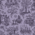 Disney Haunted Mansion Toile Purple Peel and Stick Wallpaper by RoomMates - RMWS1391