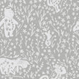 Disney Winnie the Pooh Block Print Grey Peel and Stick Wallpaper by RoomMates - RMWS1400