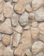 York Wallcoverings RN1064 River Rock Slate Grey & Desert Brown Wallpaper