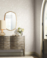 Pomegranate Beige Wallpaper with Botanical Pomegranate Motif - York RP7388