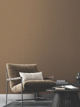 Vintage Tin Esquire Metallic Fabric-Backed Vinyl Wallpaper with Industrial Corrugated Texture - York RRD7219N