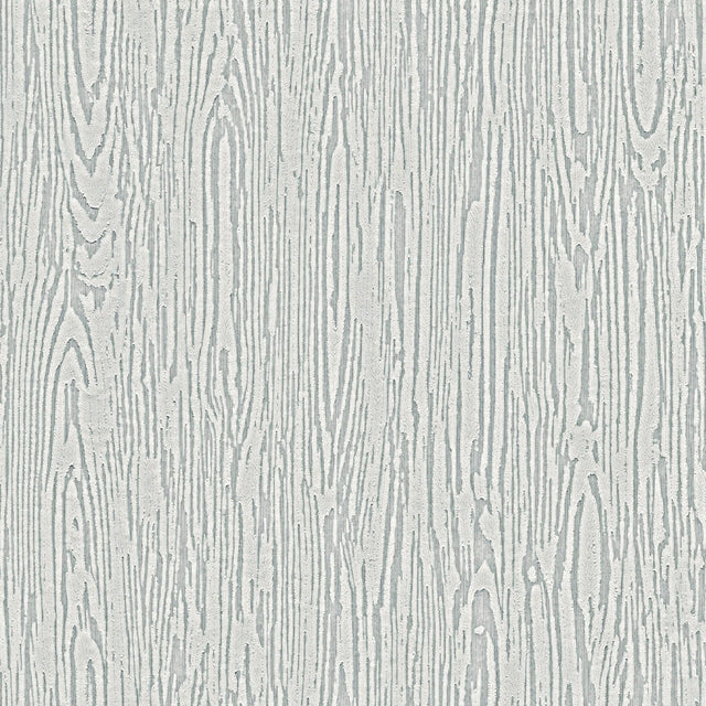 Heartwood Smoke Vinyl Non Woven Wallpaper with Cerused Woodgrain Texture - York RRD7602N
