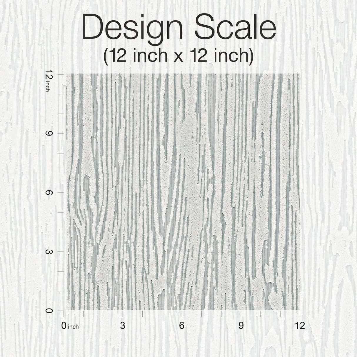 Heartwood Smoke Vinyl Non Woven Wallpaper with Cerused Woodgrain Texture - York RRD7602N